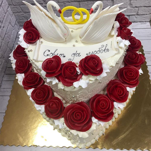 Свадебный торт на заказ #0459
