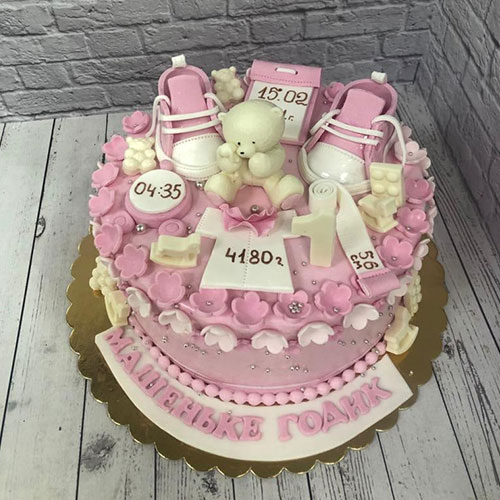 Торт на заказ к дню рождения #0563