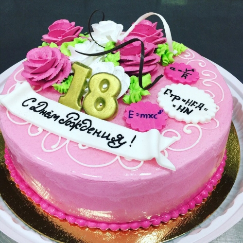 Торт на заказ к дню рождения #0217