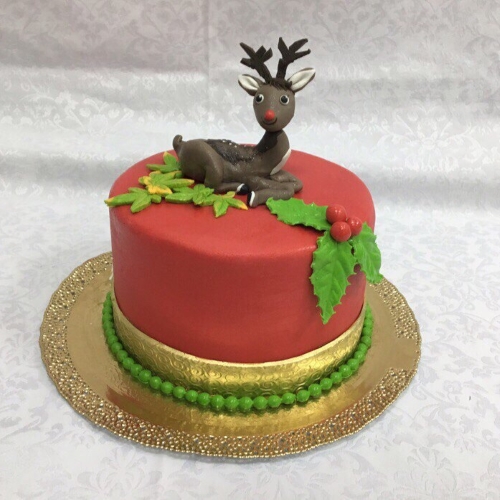 Новогодний торт на заказ #0246