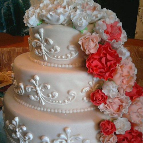 Свадебный торт на заказ #0012