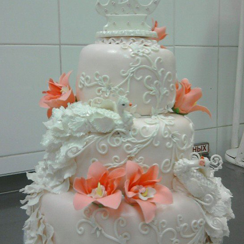 Свадебный торт на заказ #0018