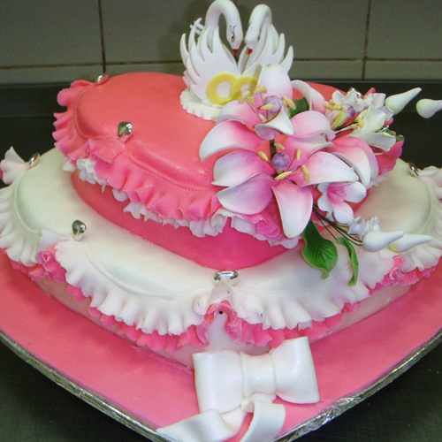 Свадебный торт на заказ #0021