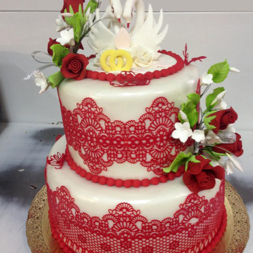 Свадебный торт на заказ #0025