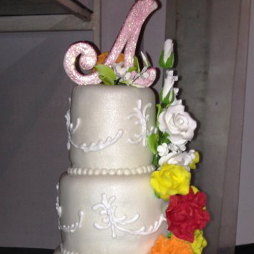 Свадебный торт на заказ #0028