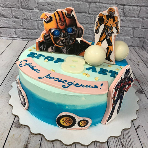Торт на заказ к дню рождения #0525