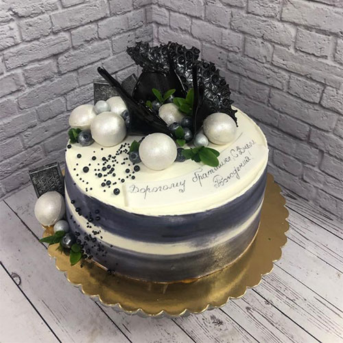 Торт на заказ к дню рождения #0452
