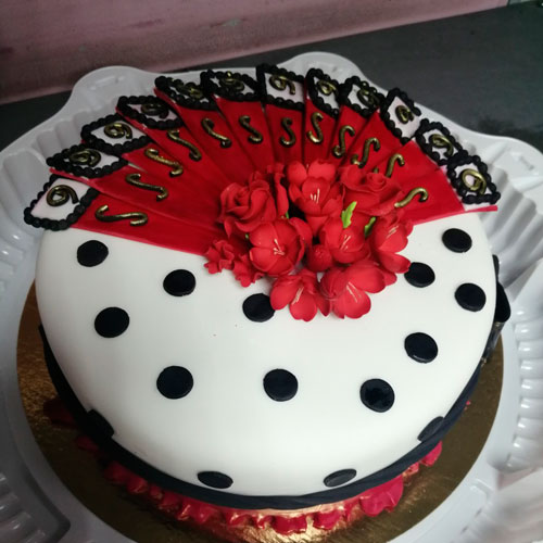 Торт на заказ к дню рождения #0274
