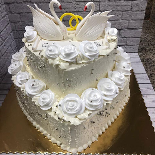Свадебный торт на заказ #0454