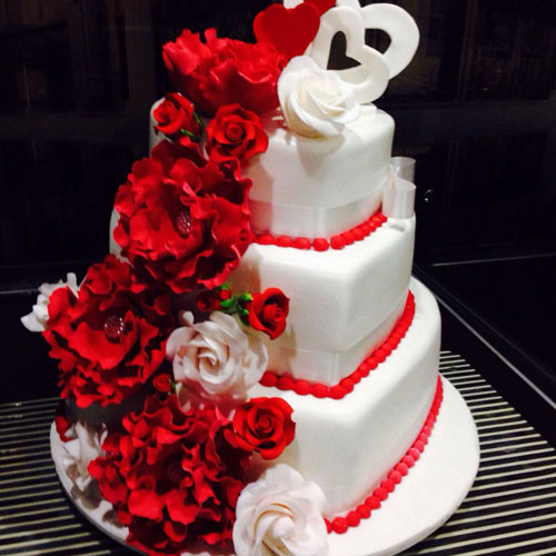 Свадебный торт на заказ #0180