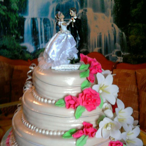 Свадебный торт на заказ #0011