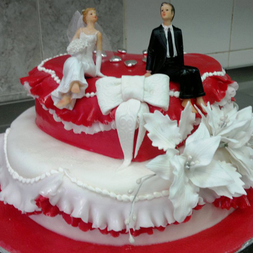 Свадебный торт на заказ #0013