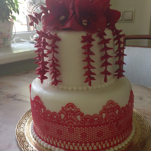 Свадебный торт на заказ #0031