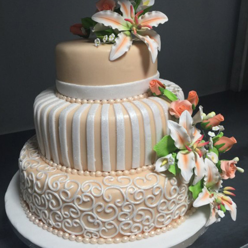 Свадебный торт на заказ #0037